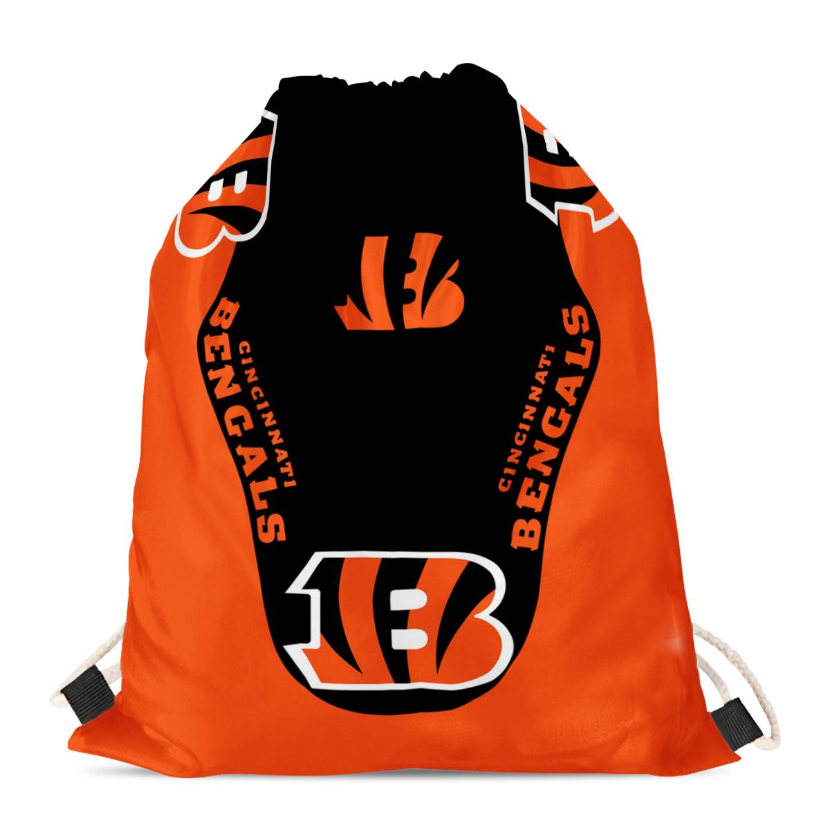 Cincinnati Bengals Drawstring Backpack sack / Gym bag 18